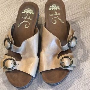 Dansko Leather Wedge